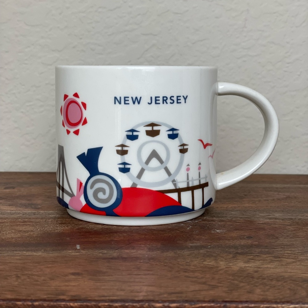 Starbucks You Are Here Collection New Jersey